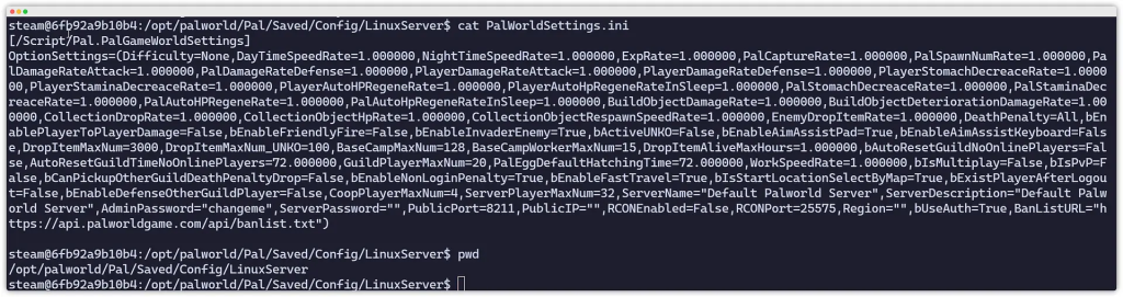 图片[2]-Docker部署幻兽帕鲁服务端教程-Vc博客