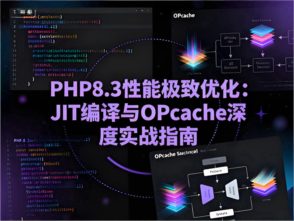 PHP8.3性能极致优化:JIT编译与OPcache深度实战指南