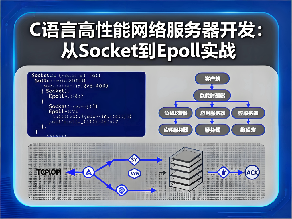 C语言高性能网络服务器开发：从Socket到Epoll实战指南
