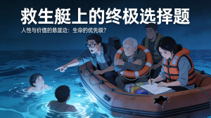 救生艇上的终极选择题：在人性与价值的悬崖边，叩问生命的优先级-Vc博客